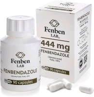 New Fenben Labs FENBENDAZOLE Lab Rested Purity >99% • 444mg, 90 Units | Best Before 07/2026