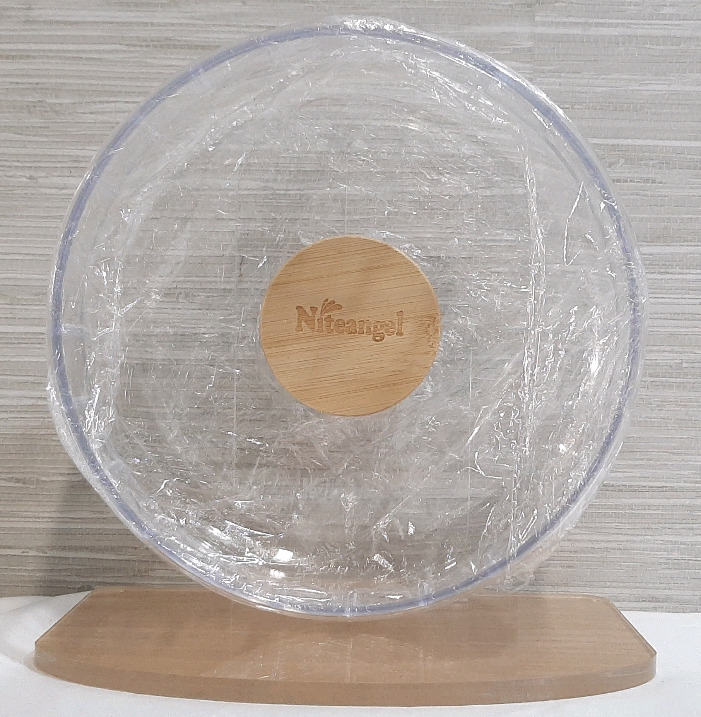 New Niteangel Plastic Hamster Wheel (8" in Diameter), with Ceramic Laminate Base