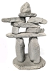 Fantastic Cement Inukshuk | 18.5" Tall