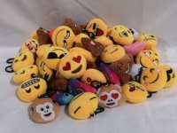 50+ New Plush Emoji Keychains