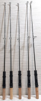 5 New Fishing Pole Lines, 4 of Them Are 31" Long, One is 30" Long