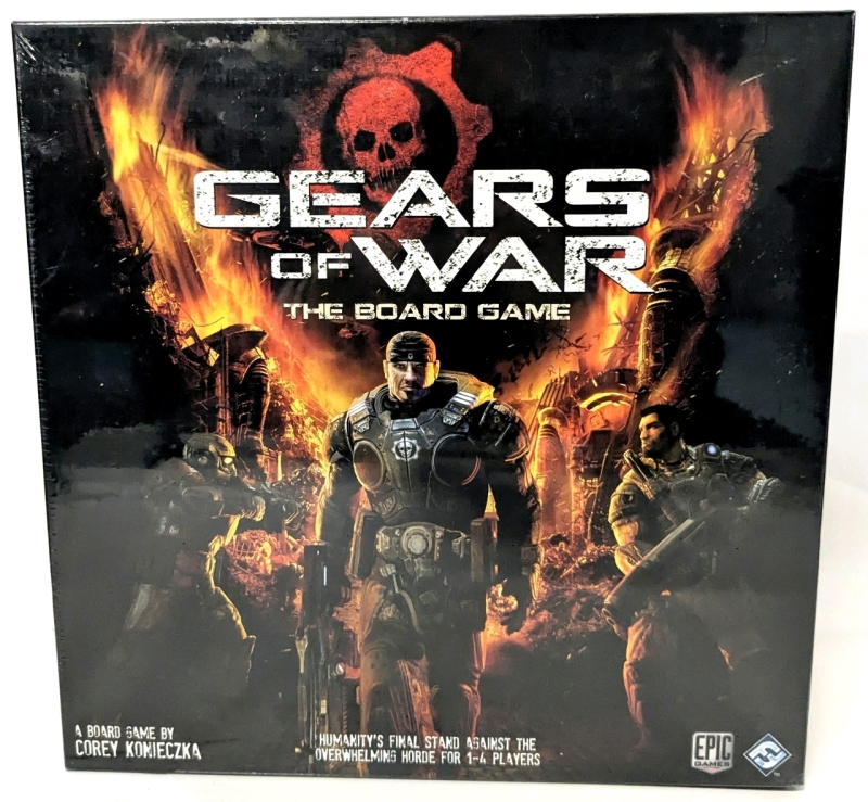 New • Rare • Out of Print | GEARS OF WAR : The Board Game | Retails for Over $300!