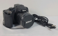 Nikon COOLPIX P520 18.1MP Digital Point & Shoot Camera . Tested , Powers Up . Not Tested Beyond Power Up