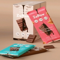 New ZoRaw 12-Pack Chocolate with Benefits Bars | 4 each Almond, Milk, Dark &bull; 52 -55g each | Retails $50!