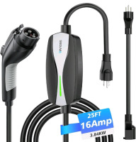 New | SEGUMA Level 1/2 EV Charger | Model Ev-ACS1604U * Retails For $170.99 *