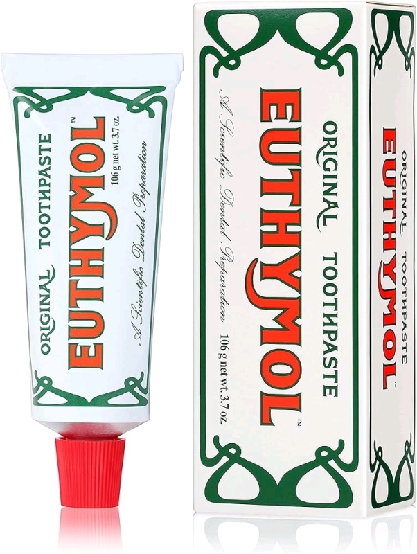 New - EUTHYMOL Original Toothpaste , 75ml Tube . Expire Date 03/06/2027