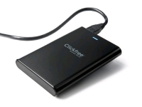 New - Clickfree Automatic Backup 750gb External Hard Drive Portable Backup . Sealed