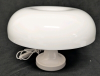 New: Led Table Lamp With Controls - Mushroom Style - 23cm T x 28cm Diameter