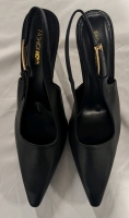 New: Women's Size 11 High Heeled Shoes - Heel Strap - Close Toe'd