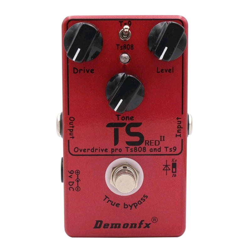 New Demonfx Tube Screamer II Overdrive Pro Ts808 & Ts9 guitar pedal.