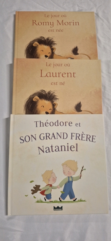 3 New French Hardcover Children's Books