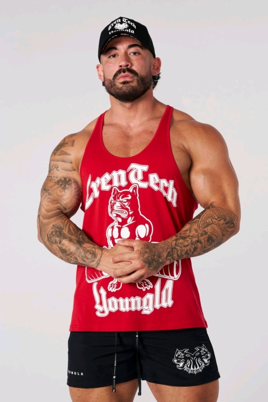 New Size XL | YOUNGLA #3013 - Tren Twins Double D Stringers Tank Top | Retails for Over $50