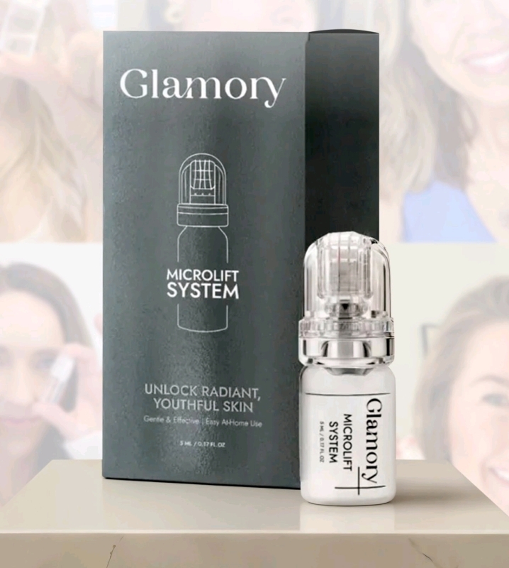 New GLAMORY Microlift System • Easy At-Home Use (5ml • 1x Session) | Retails for $70!