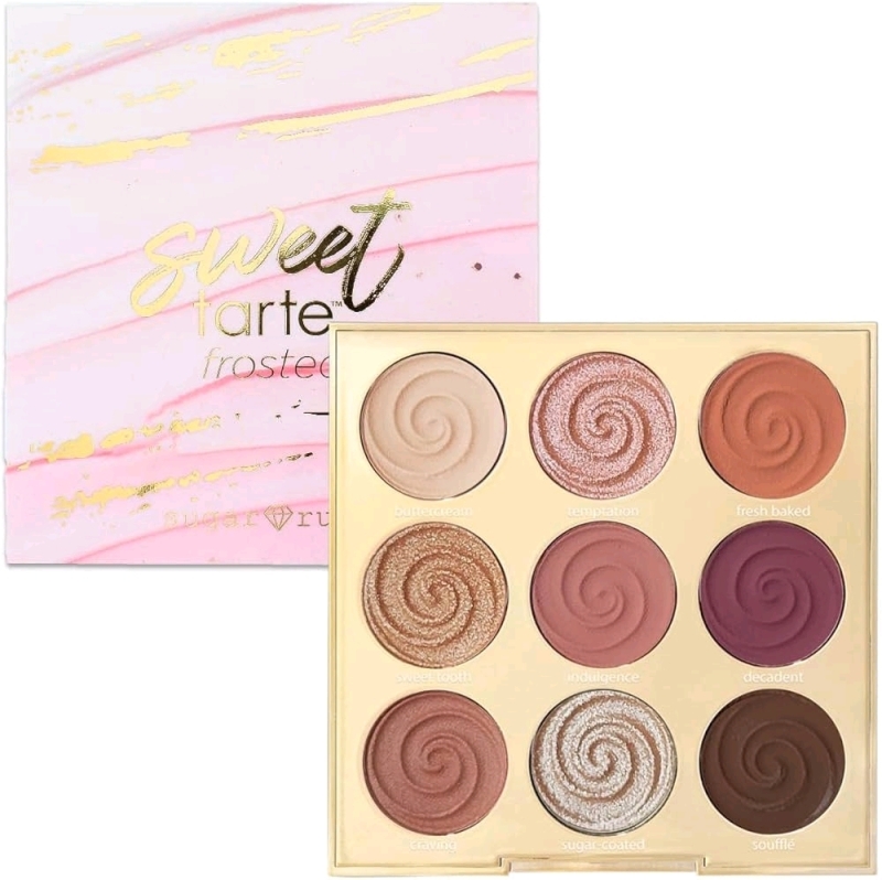 New TARTE Sugar Rush : FROSTED Eyeshadow Palette | 1.5g x 9