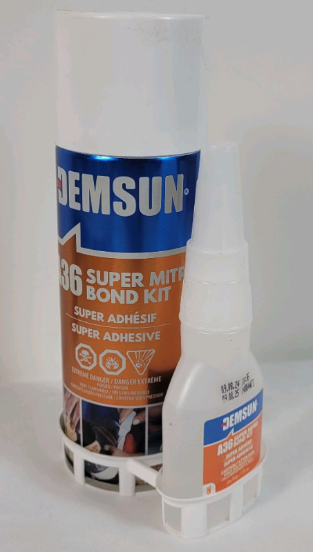New - Demsun A36 Super Mitre Super Adhesive Bond Kit .