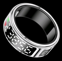 New Size 10 JRING Smart Ring with Heart Rate, Blood Oxygen