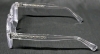 New DONAHUGH by Charles Axel O Clear Acetate Prescription Glasses | Single Prescription L: -1.25 R: -1.25 | Retails for Over $75 - 4