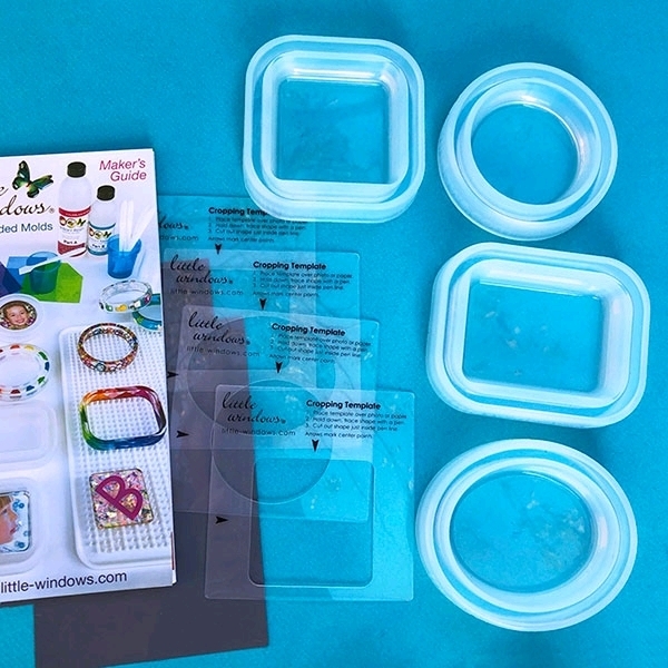 New Little-Windows Double-Sided Silicone Resin Mold Set with Accessories | Retails for $35