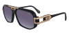 WOW! New CAZAL 675 001 60 - Black-Gold Non-Prescription Sunglasses | Retails for Over $600!!