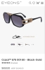 WOW! New CAZAL 675 001 60 - Black-Gold Non-Prescription Sunglasses | Retails for Over $600!! - 8