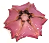 Stunning Pink & Yellow Art Glass Bowl | 12.25" Diameter x 4" Tall - 3