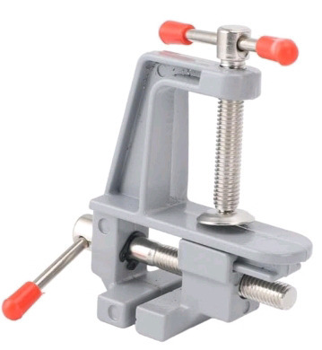 New | Jeweler Table Clamp with Wide Jaw Opening / Portable Mini Bench Vice Clamp for Gluing
