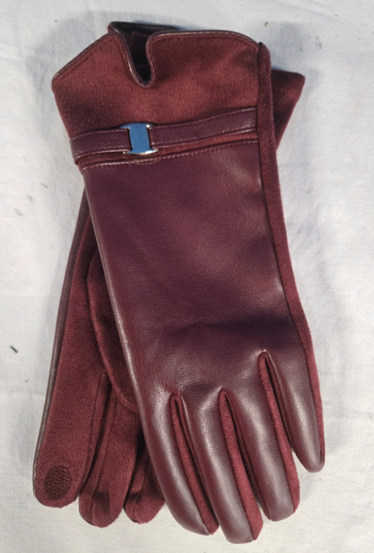 New | Leather Like Gloves For Women | One Size Fits Most
