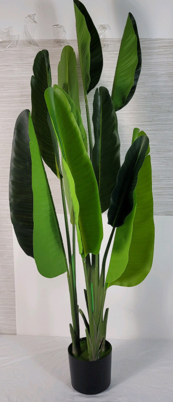 New - Bird of Paradise Artificial Plant . Measures 52" tall