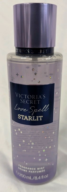 New VICTORIA SECRET Starlit Fragrance Mist. Love Spell Fragrance. 250ml.
