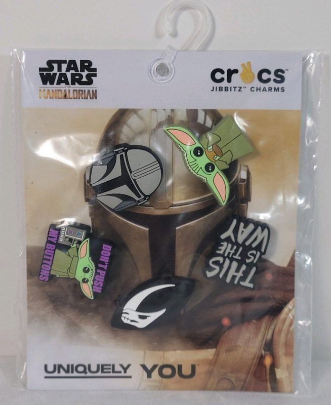 New - CROCS Star Wars Mandalorian Jibbitz Charms