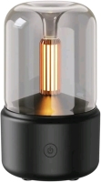 New - Candlelight Aromatherapy Air Diffuser Machine . Portable Essential Oil Diffuser Noiseless 120ML Aroma Diffuser Waterless Auto-Off Protection