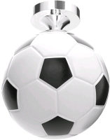 New Wired Glass Soccer Ball / Football Ceiling Light / Wall Light | 8" Tall