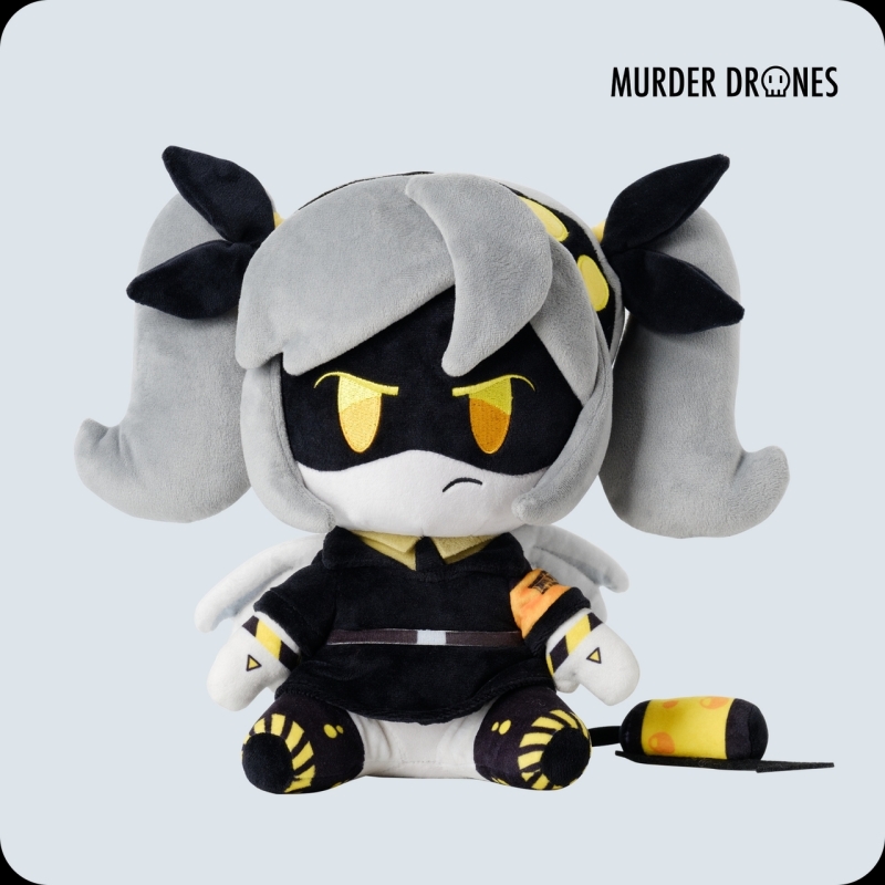 New Glitch MURDER DRONES "J" Character Plush | 11 &times; 12 &times; 4.5" | Retails for $44!