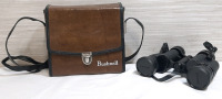 Vintage Bushnell BANNER Fully Coated Optics 7&times;35 Extra Wide Angle Binoculars & Case