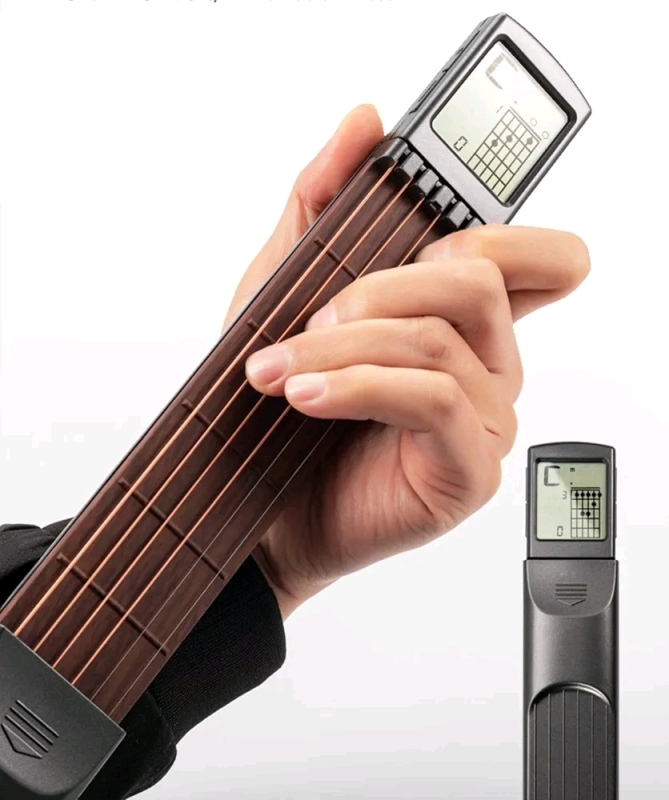 New Solo Chord Trainer - Portable Guitar Neck Trainer With Rotatable Chart Screen