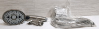 New Oxygenics Evolution Handheld Showerhead with Adjustable Head Settings, Wall Mount and Installation Pieces