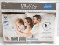 New Millano Health & Home Health Mattress Encasement for Double Sized Beds