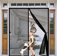 New | Indoor/ Outdoor Magnetic Screen Door 190cm x 235cm | * Retails For $55 *