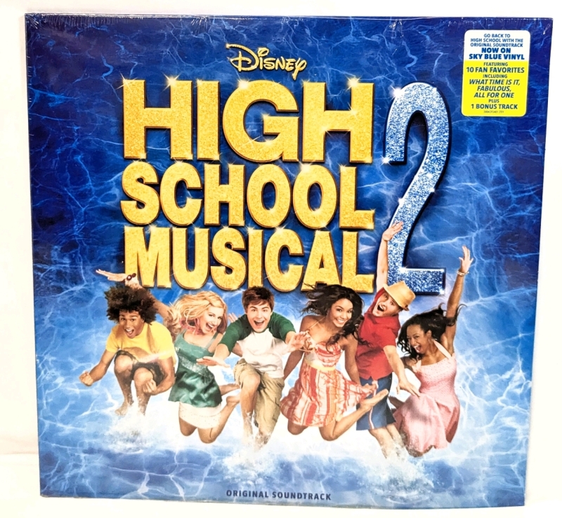New Disney HIGH SCHOOL MUSICAL 2 Original Soundtrack Record LP