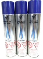 3 New COLIBRI Premium Butane Canisters for All Refillable Butane Lighters &bull; 300ml ea | $60 Retail Value!