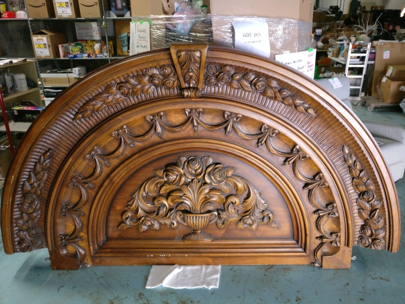 Stunning Archway Piece or Headboard - Hand Carved in Indonesia