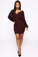 New Size Large Just Between Us Sweater Dress - Fashion Nova