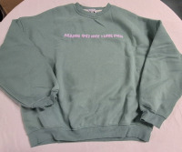 New Size Medium Strawberry Milk Mob Sweatshirt "Reason #87 Why I Love Men"
