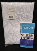 New Tablecloth 63 by 120" & Teapot Reference Guide