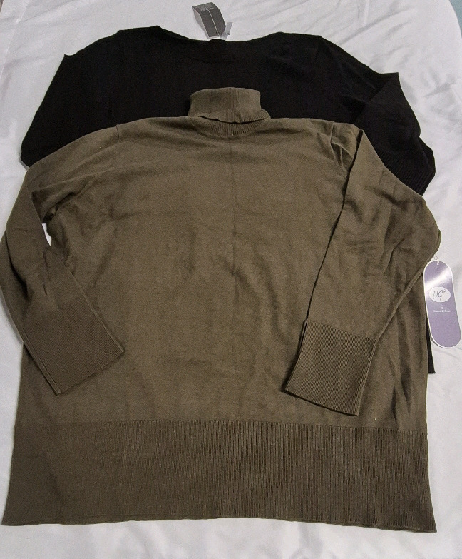 2 New Women's sz 3X Tops by Marla Wynne & Diane Gilman