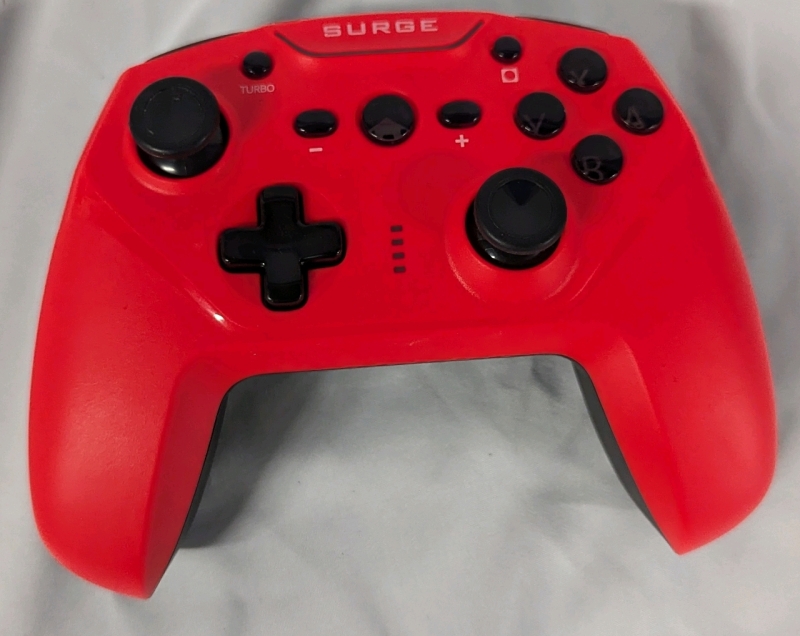 Surge Switchpad Wireless Controller for Nintendo Switch. In Excellent Cosmetic Condition.