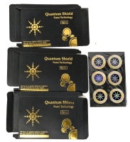 3 New Packs | QUANTUM SHIELD: 6-Packs of Cell Phone Anti-Radiation Stickers | 18 Blockers Total, 1" Diameter each