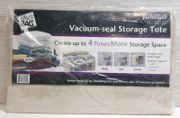 New Space Bag Vacuum-sealed Storage Tote (25.5"x19.75"x10.5")