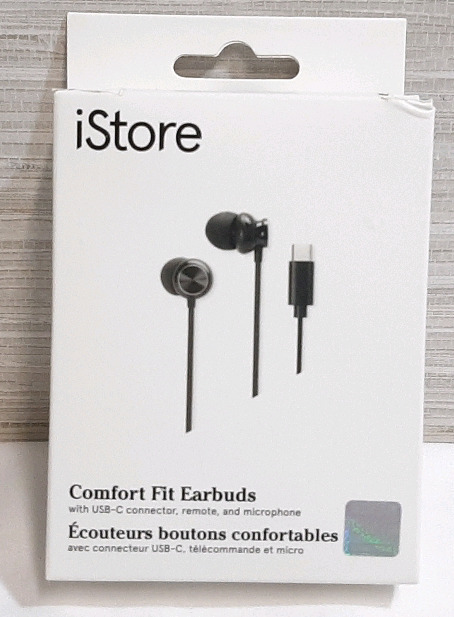 New iStore Comfort Fit Earbuds, Accepts USB-C