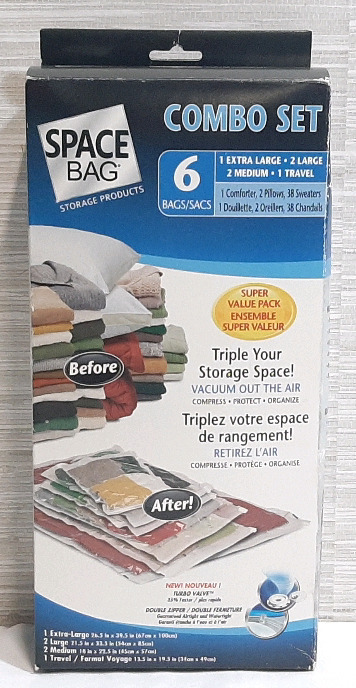 New Space Bag Combo Set (6 Bags)